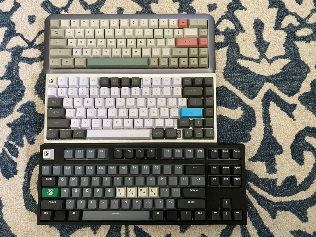 My keyboards through the ages